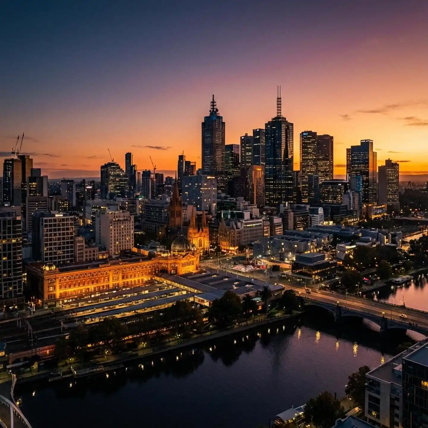 Australian cityscape representing migration opportunities